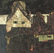 Egon Schiele The Small City I (Dead City VI) (mk12) Spain oil painting artist